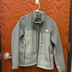 North Face Apex Gray Medium Jacket